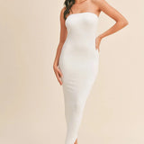 Laquisha | Strapless Breathable Summer Soft Tube Maxi Dress