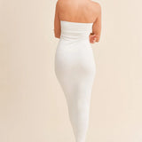 Laquisha | Strapless Breathable Summer Soft Tube Maxi Dress